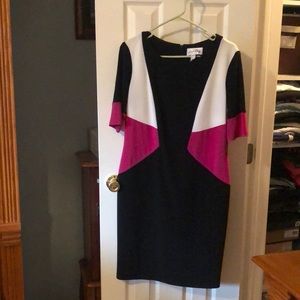 Joseph Ribkoff Color-block Dress Size 12